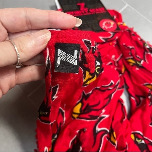 ARIZONA CARDINALS Raw Hem Infinity Scarf. NWT - Picture 5 of 8